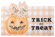 Trick or Treat Doormat