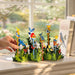 Mini Birdhouse Garden Accordion Scene w/ Note Card