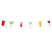 String of Drinks Festive Pennant String