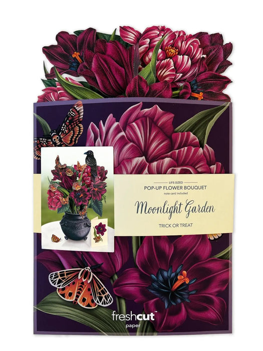 Moonlight Gardens Pop-Up Bouquet w/ Note Card