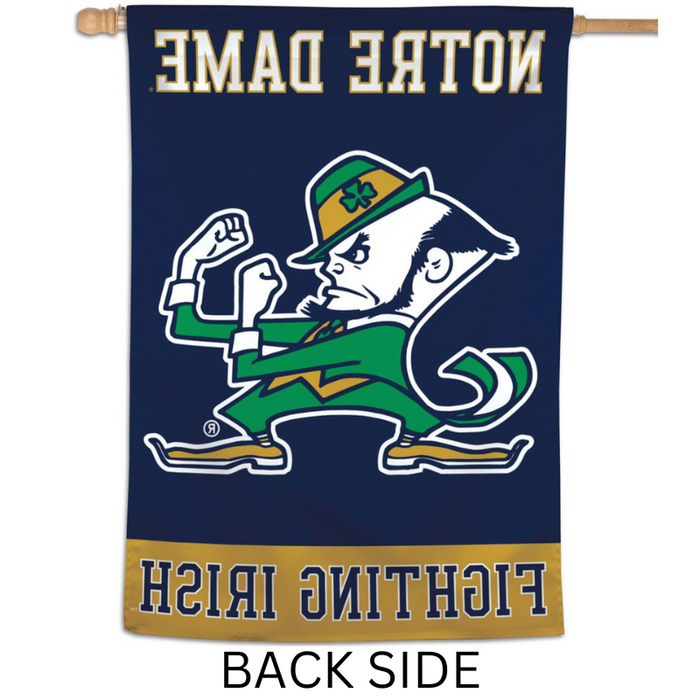 Notre Dame Fighting Irish Banner Flag