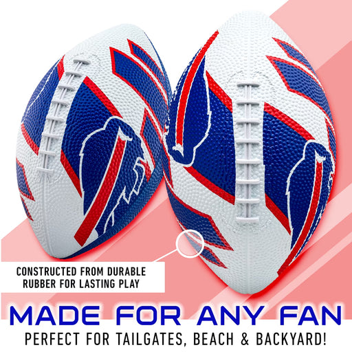 8.5" Buffalo Bills Rubber Youth Football
