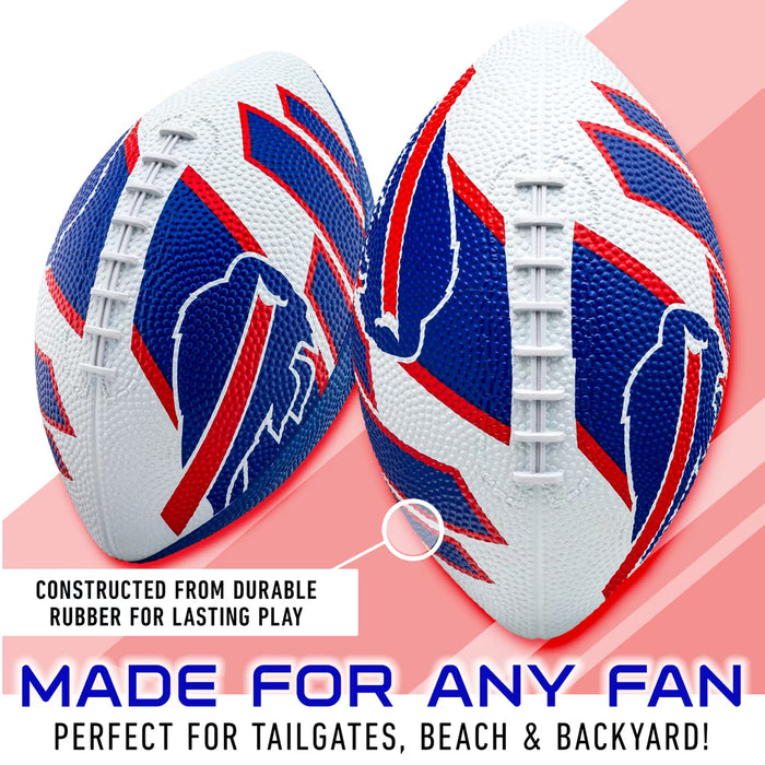 8.5" Buffalo Bills Rubber Youth Football