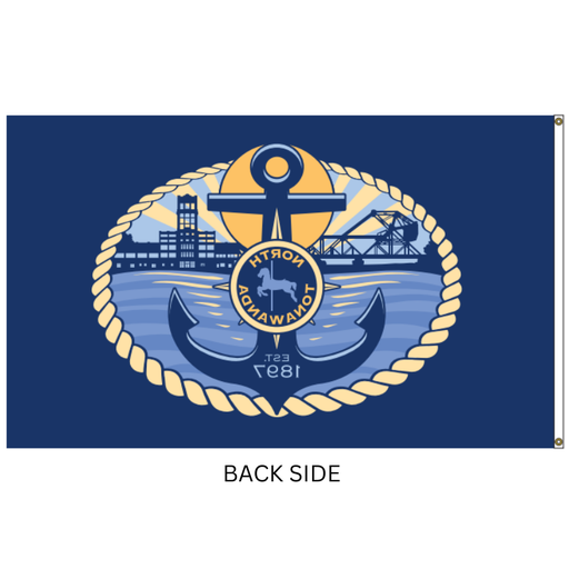 City of North Tonawanda Polyester Flag - Made in USA