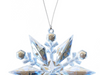 Star Center Acrylic Snowflake Ornament