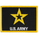 US Army Star Logo Rectangular Patch
