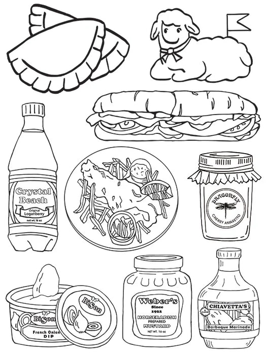 Let's Go Buffalo 2nd Edition Coloring Book