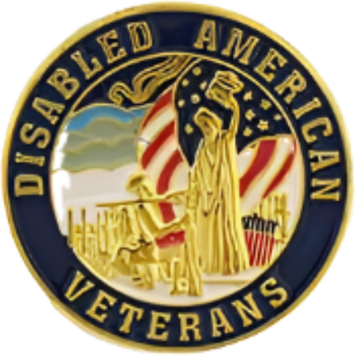 Disabled Veteran Lapel Pin