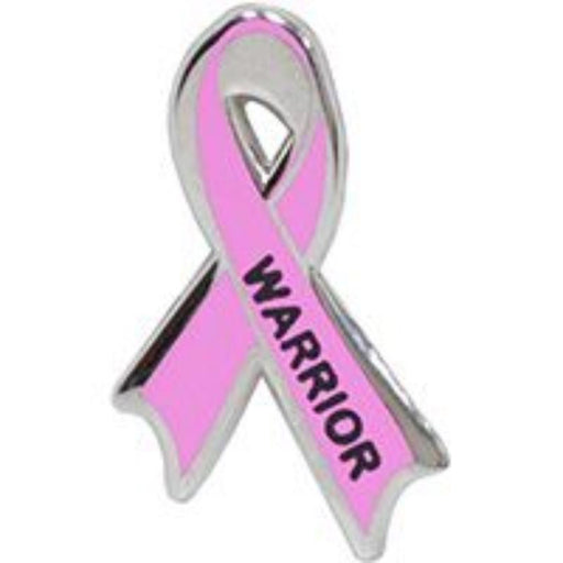 Pink Ribbon Warrior Lapel Pin