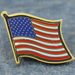 1" USA Waving Flag Lapel Pin