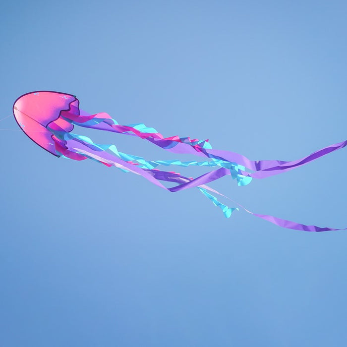 22" Purple Dancing Jellyfish Kite