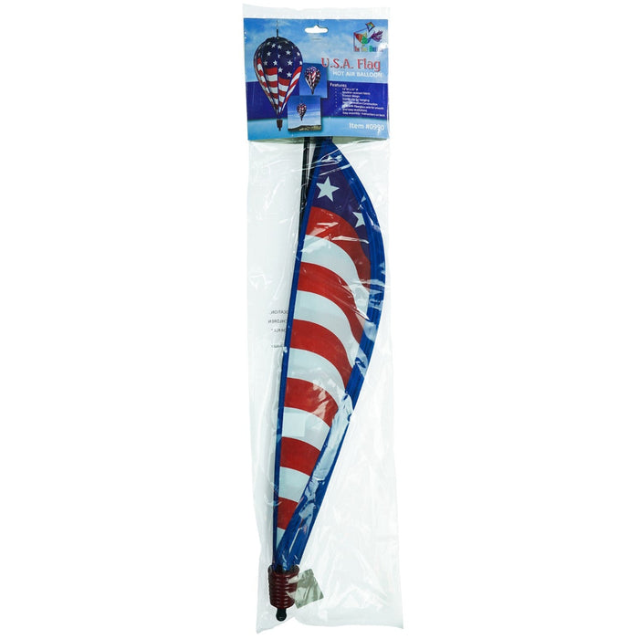 USA Flag 10 Panel Hot Air Balloon Twister