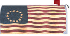 Betsy Ross Wavy Flag Mailbox Cover
