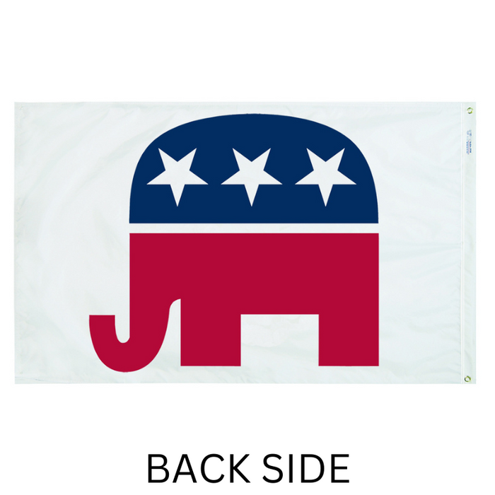 3x5' Nyl-Glo Republican Flag