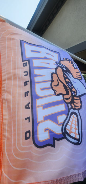 Buffalo Bandits Echo Polyester Flag - Made in the USA