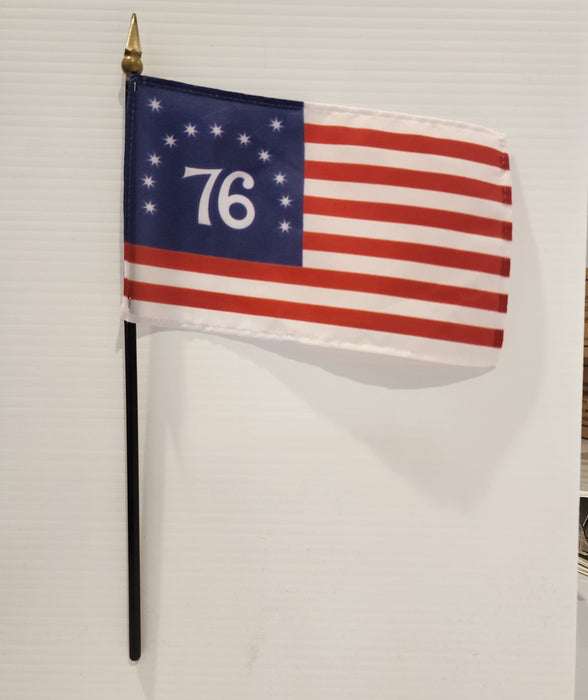 4x6" Bennington Stick Flag