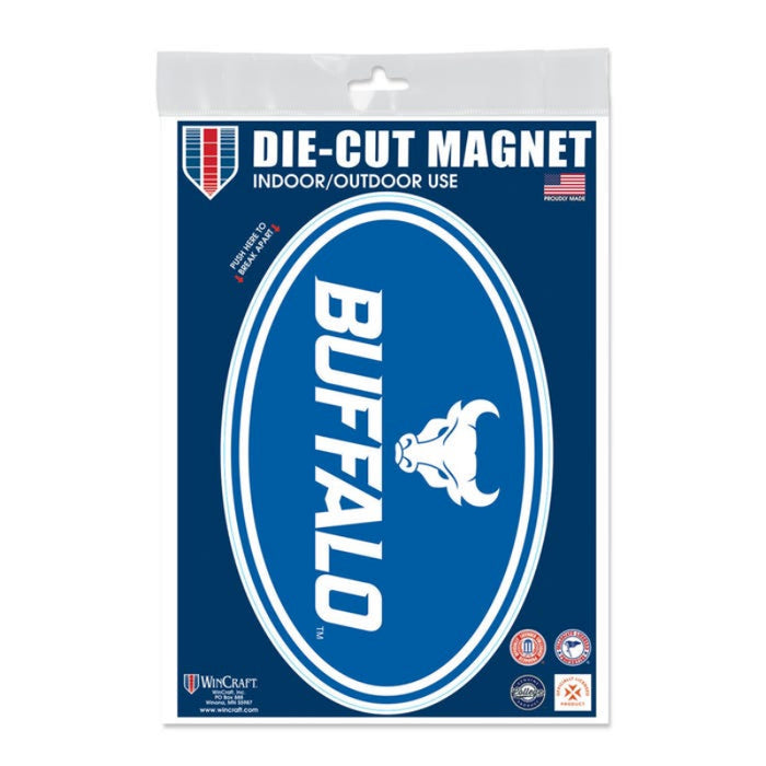 5"x7" Buffalo Bulls Outdoor Magnet