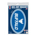 5"x7" Buffalo Bulls Outdoor Magnet