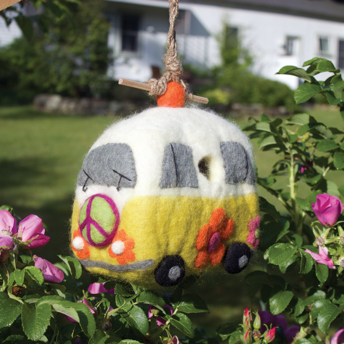 Magic Bus Felt Birdhouse