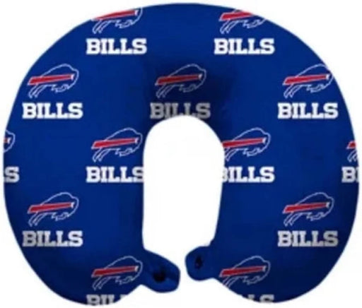 Buffalo Bills Scatter Print Travel Pillow