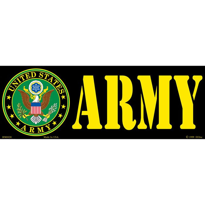 US Army Emblem Bumper Sticker