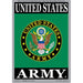 US Army Emblem Vertical Sticker