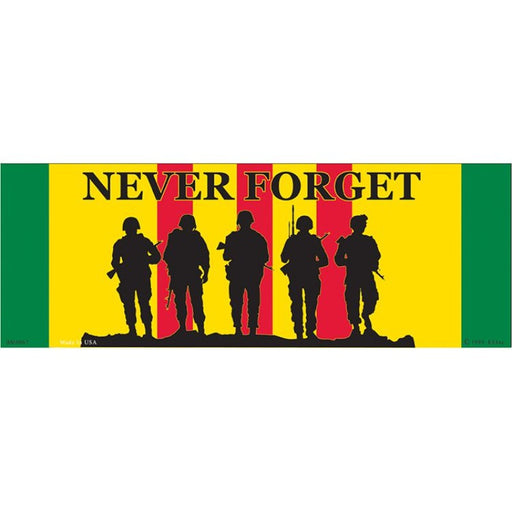 Vietnam Veteran Bumper Sticker