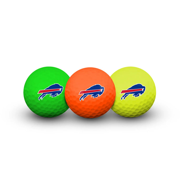Buffalo Bills Neon Golf Balls - 3 Pack
