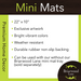 Mini Switch Doormat Insert info