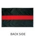 Original Thin Red Line Nylon Flag - Made in the USA