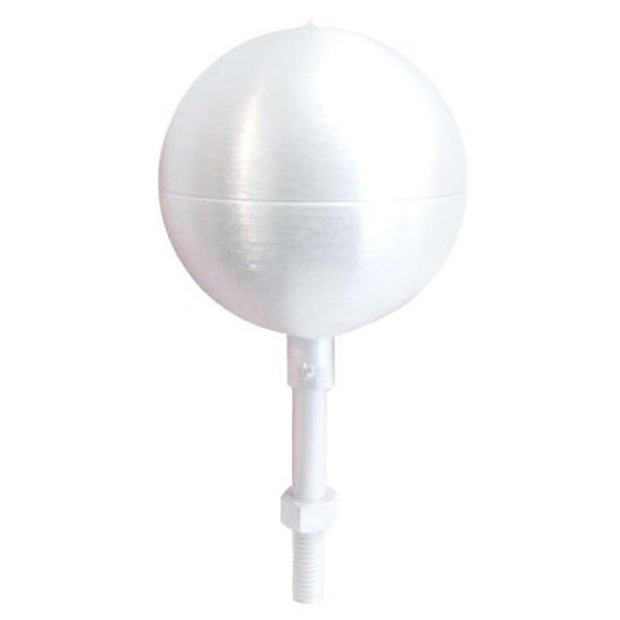 3" Aluminum White Ball for Flagpoles