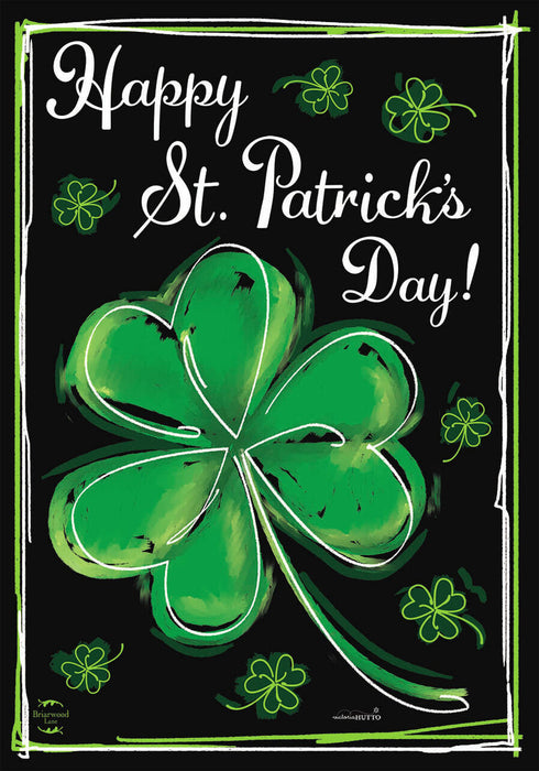 St. Patrick's Day Shamrock Banner Flag