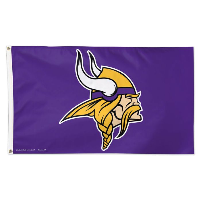 3x5' Minnesota Vikings Purple Polyester Flag