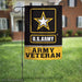 US Army Logo Veteran Garden Flag