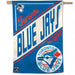 blue jays flag in cooperstown style with logo