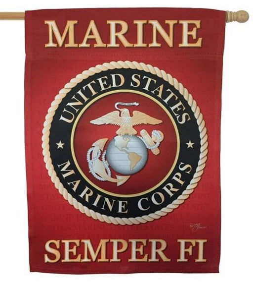 US Marine Corps Banner Flag