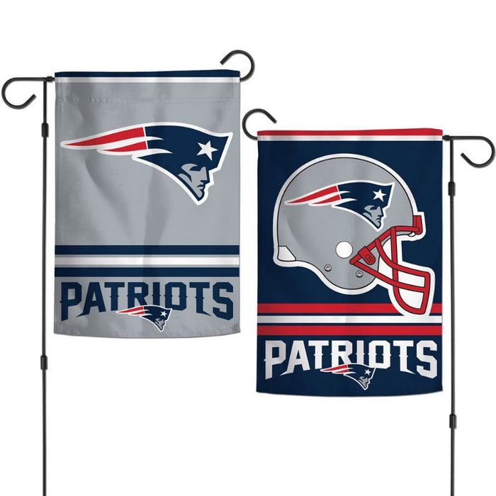 New England Patriots Helmet Garden Flag