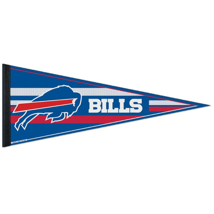 buffalo bills mesh look felt pennant