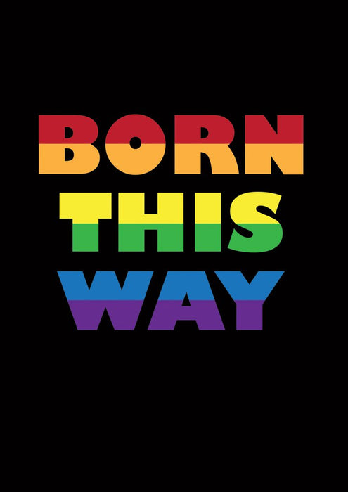 Born This Way 2-Sided Garden Flag