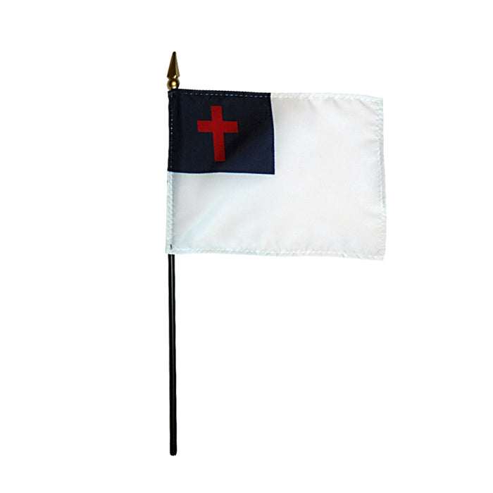 8x12" Christian Stick Flag