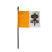 4x6" Papal Stick Flag