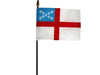 4x6" Episcopal Stick Flag