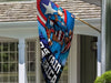 Captain America Banner Flag