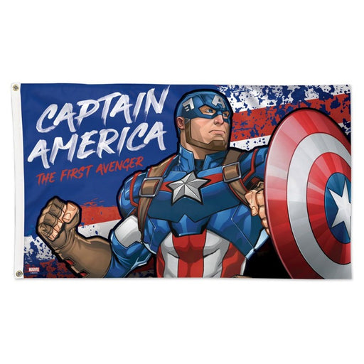 3x5' Captain America Polyester Flag
