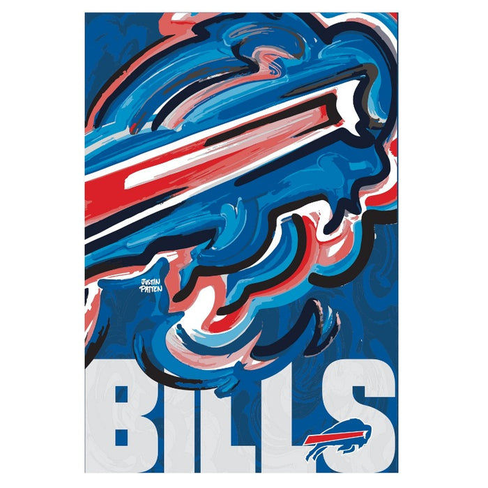 Buffalo Bills Justin Patten Garden Flag