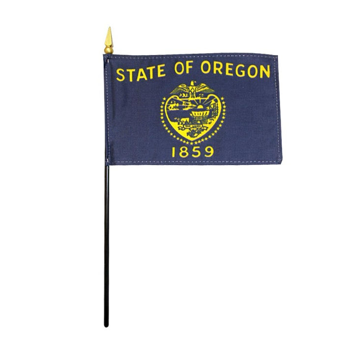4x6" Oregon Stick Flag