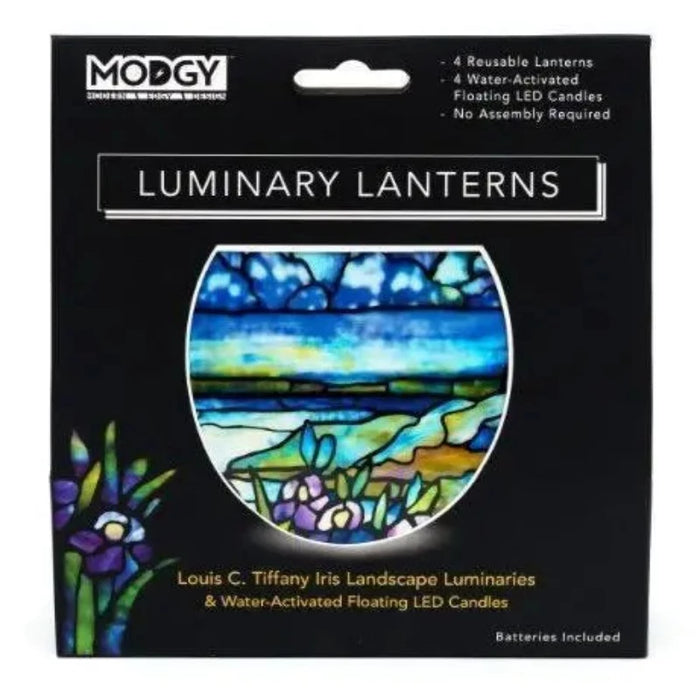Iris Landscape Expandable Luminary Lanterns