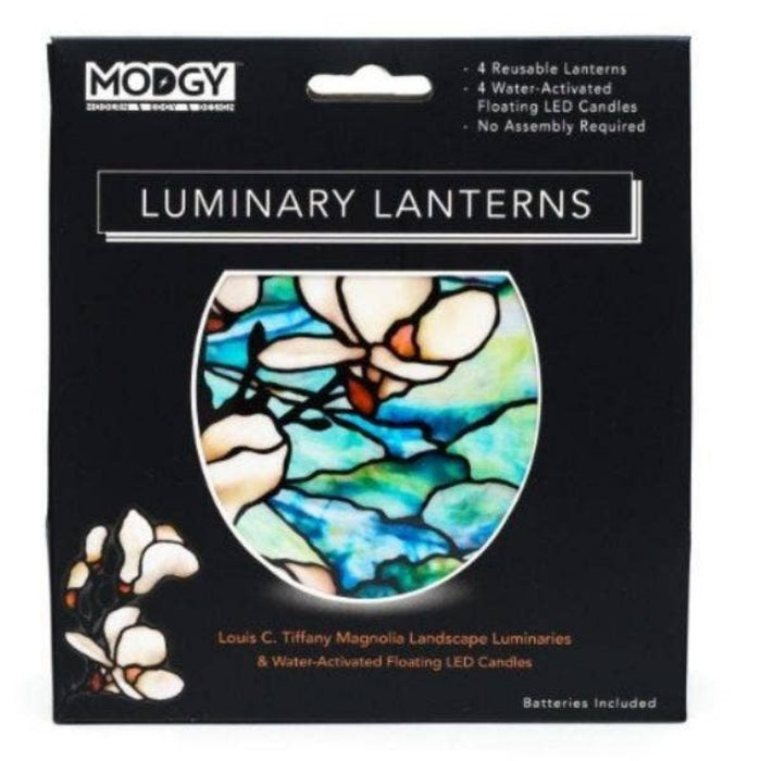 Magnolia Landscape Expandable Luminary Lantern