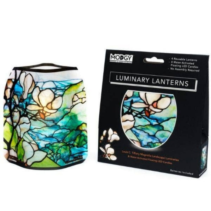 Magnolia Landscape Expandable Luminary Lantern