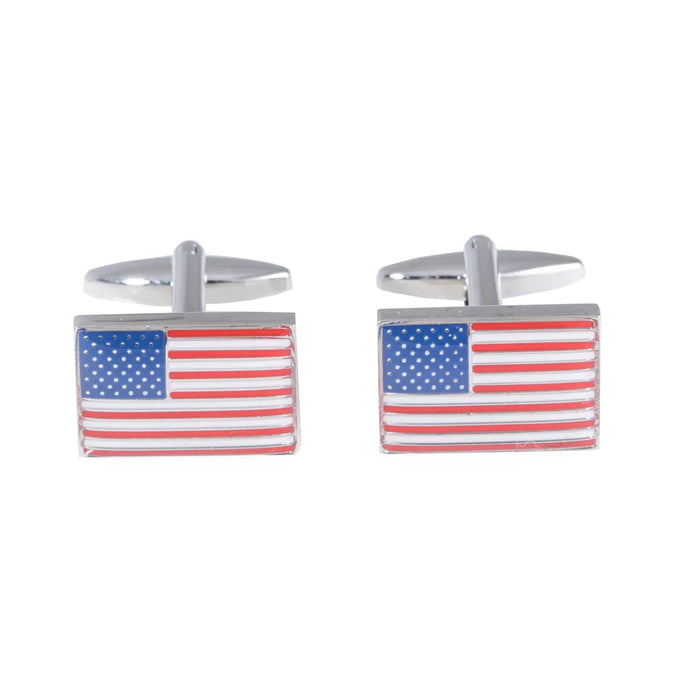 American Flag Cufflinks